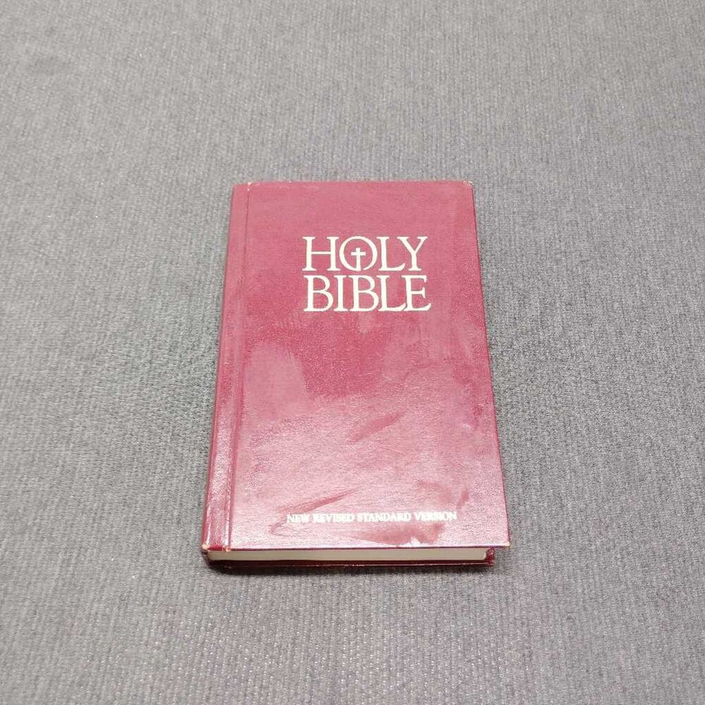 NRSV Holy Bible New Revised Standard Version Burgundy Hardcover ABS